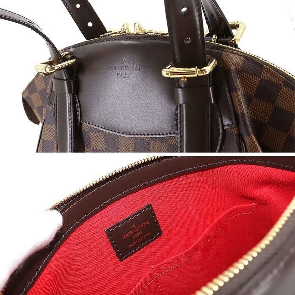 Louis Vuitton Damier Verona MM Shoulder Bag Ebene - Picture 7 of 9